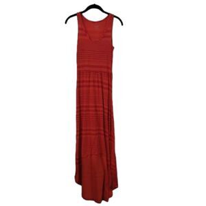 Mossimo Maxi short layer short‎ front long back sleeveless stretchy dress